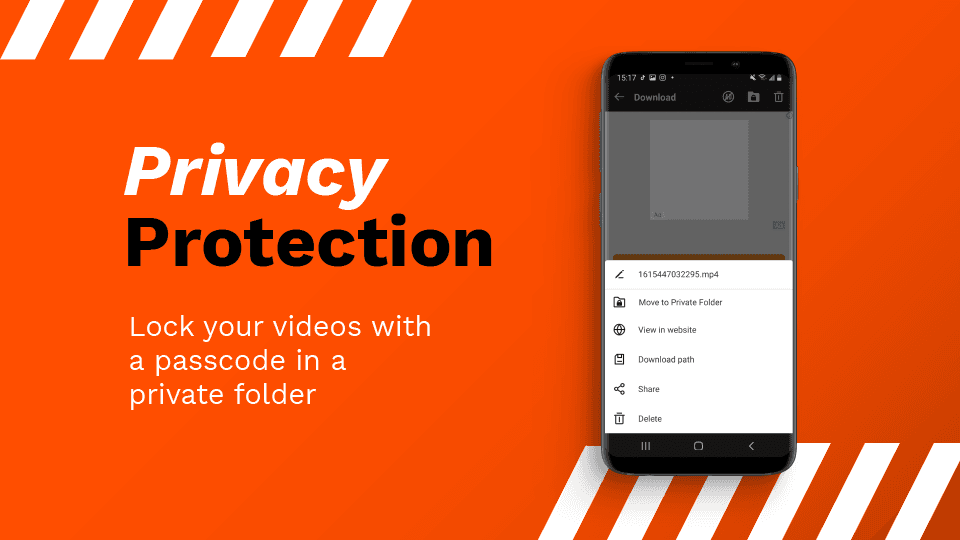 AhaSave All Video Downloader Privacy Protection