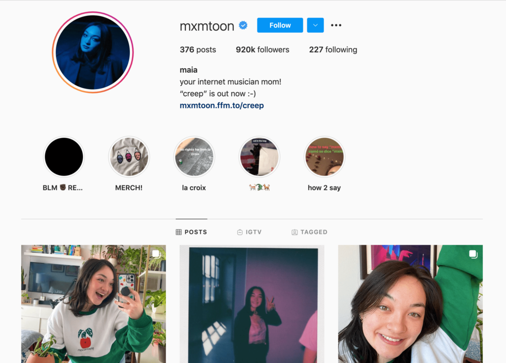 music influencer