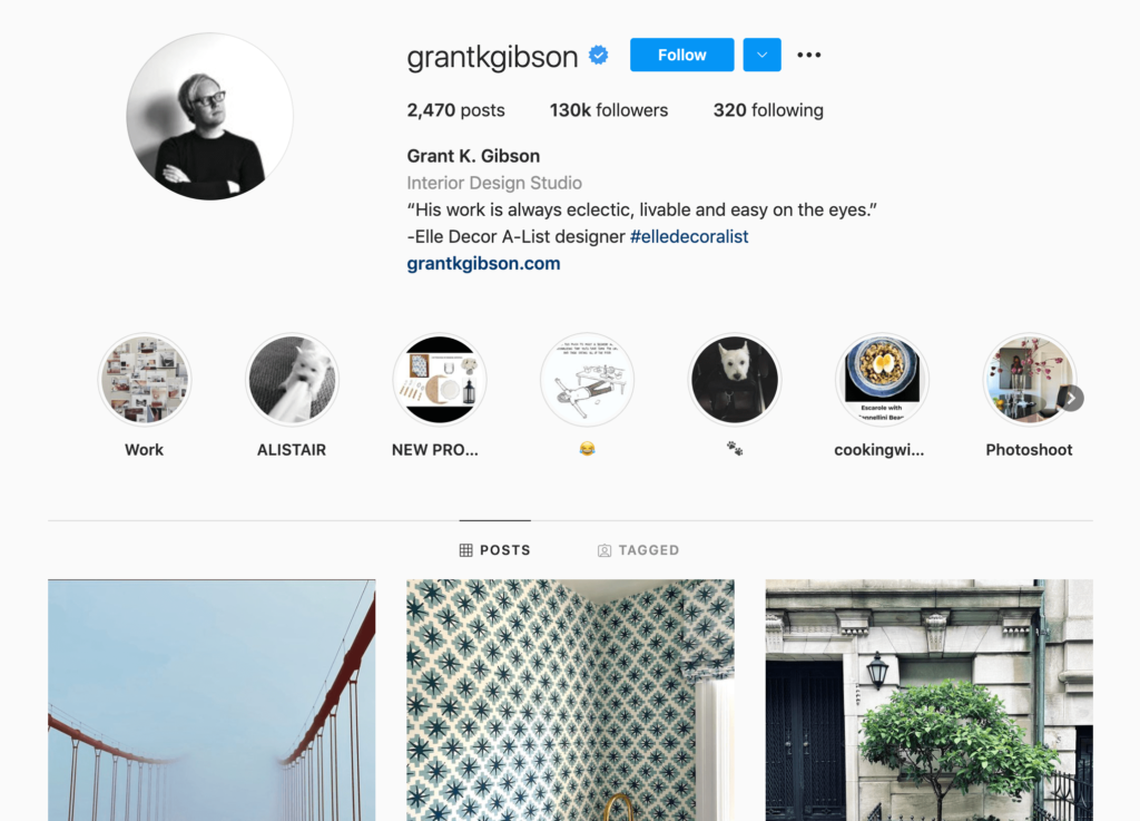 design instagram