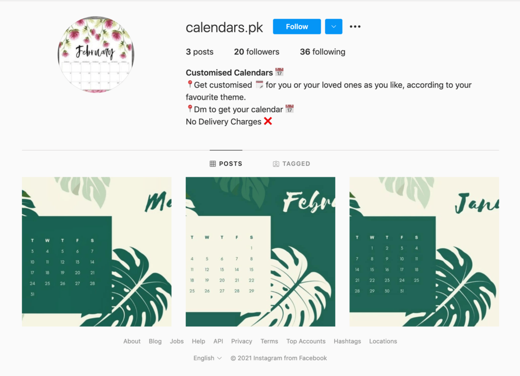 calendar