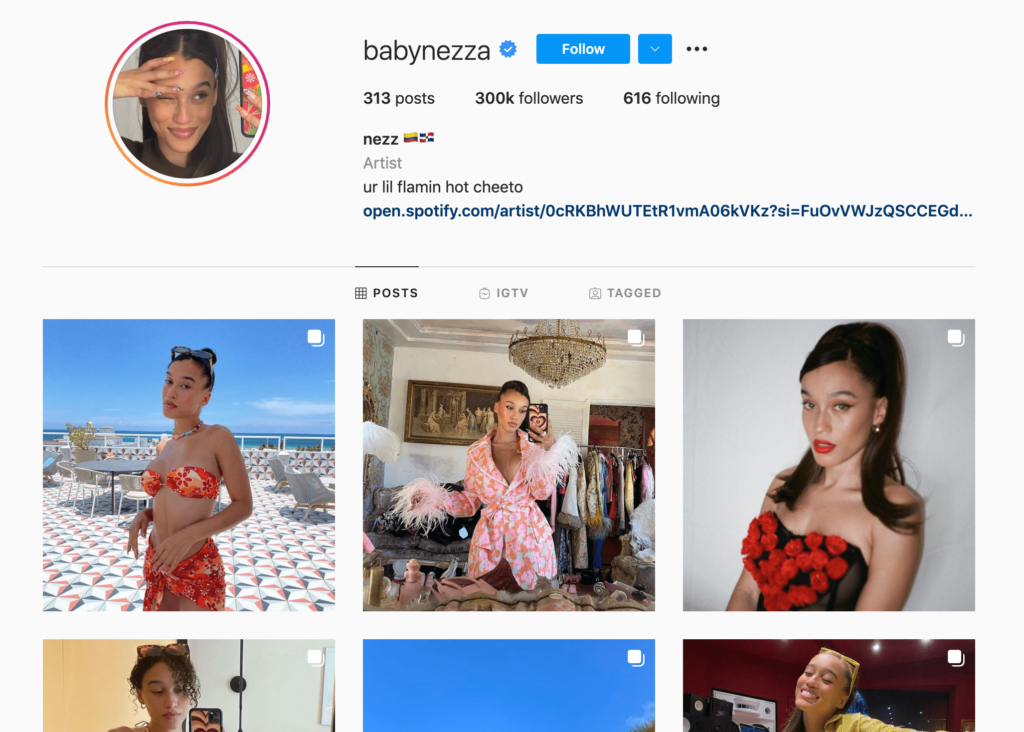 music influencer