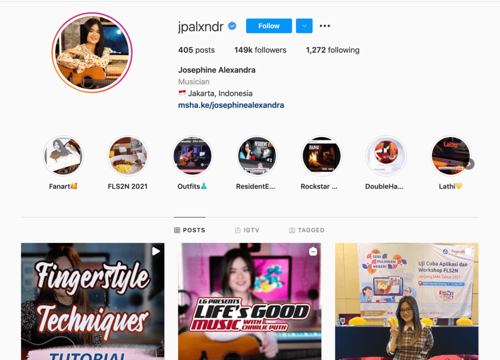 music influencer