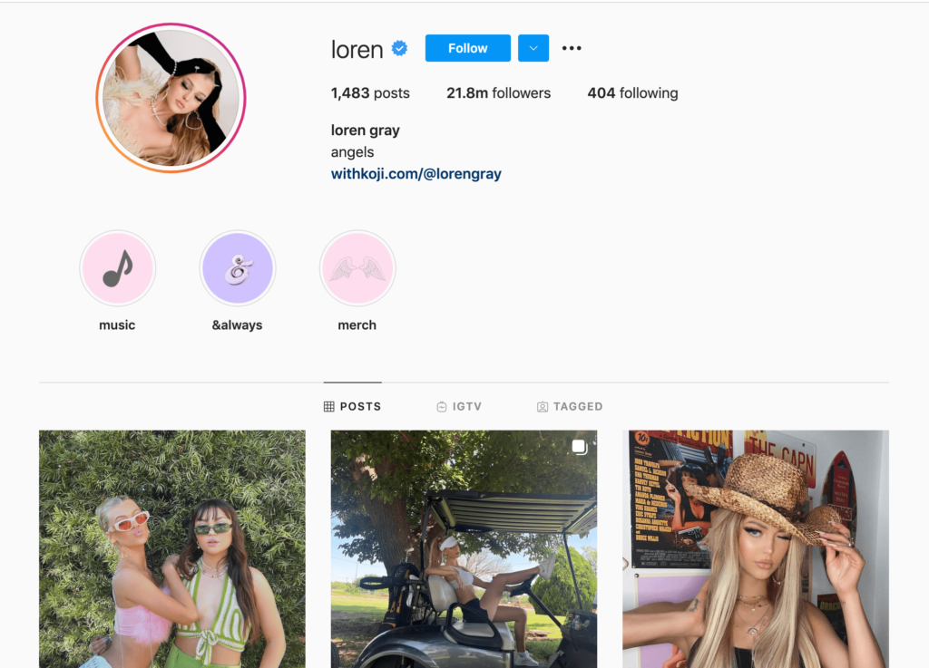 music influencer