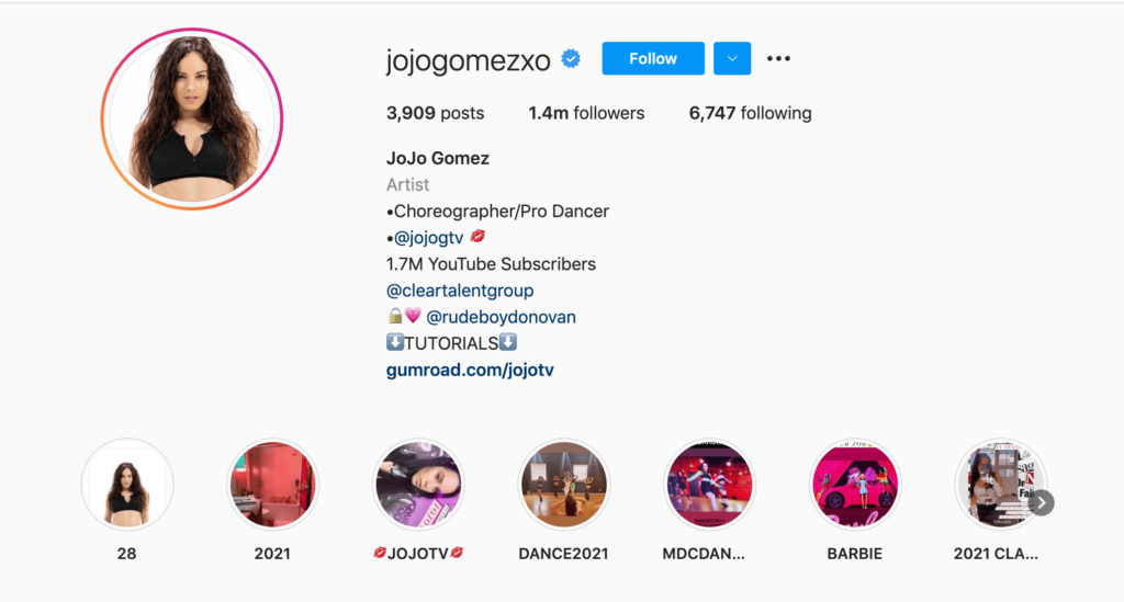 Top 8 Dancers on Instagram

