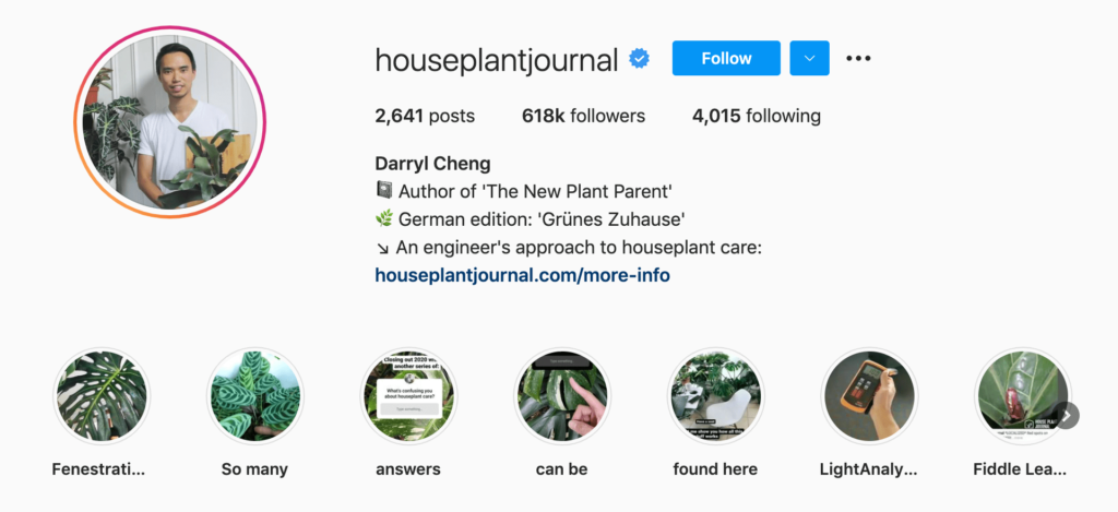 Top 6 Plant Lovers Instagram Accounts
