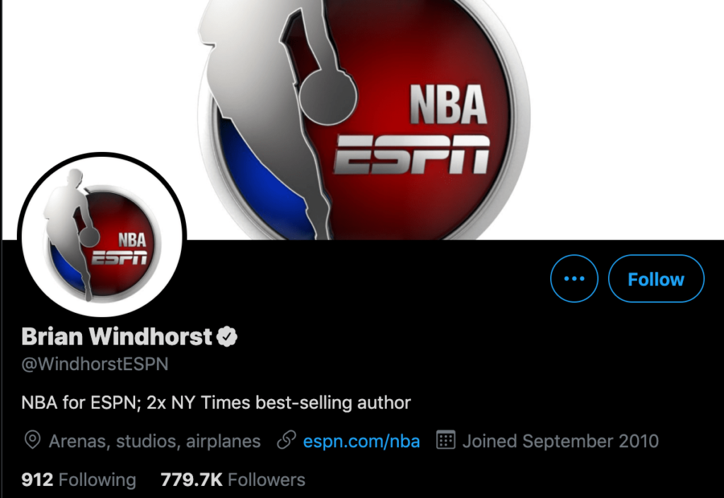 Top 10 NBA Twitter Accounts