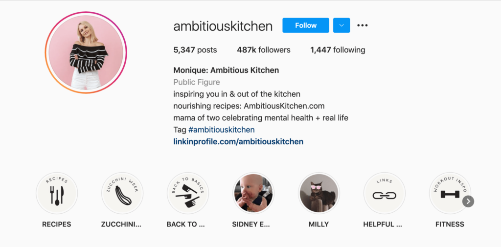 Best 5 Recipe Accounts on Instagram 