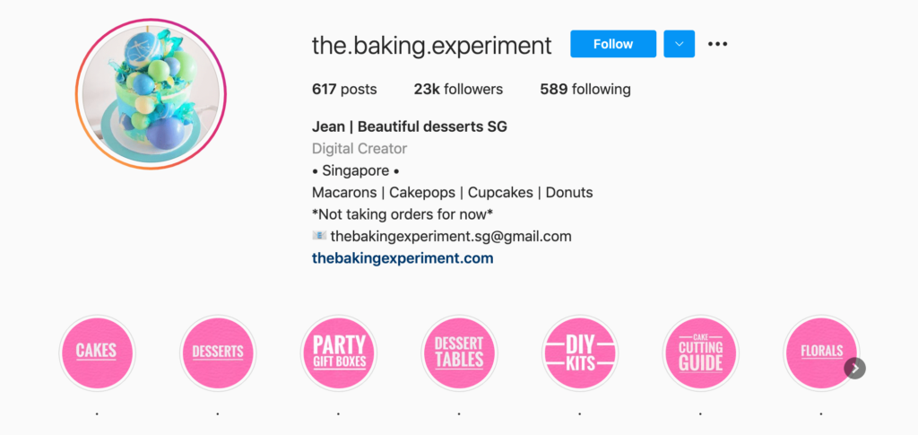 Dessert Instagram Accounts