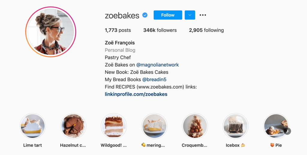 Dessert Instagram Accounts