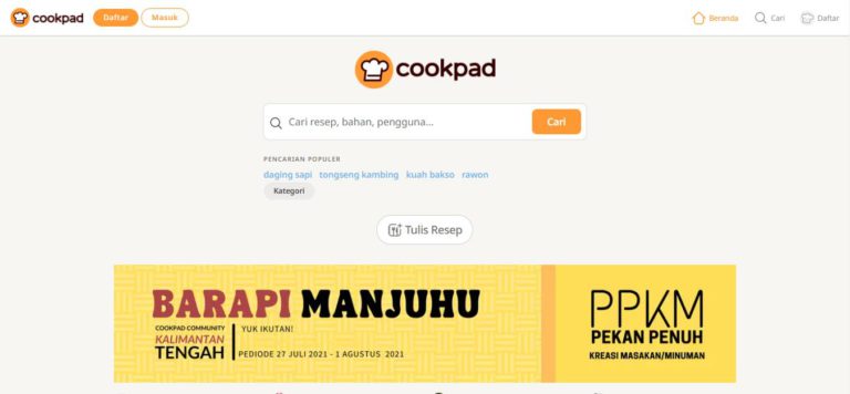 aplikasi cookpad aplikasi cookpad