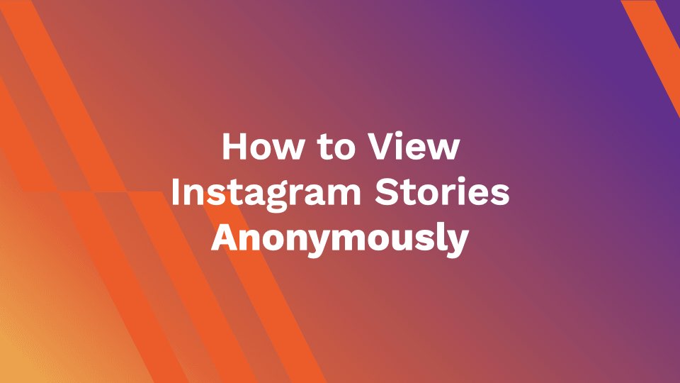 How to View Instagram Stories Anonymously - AhaSave