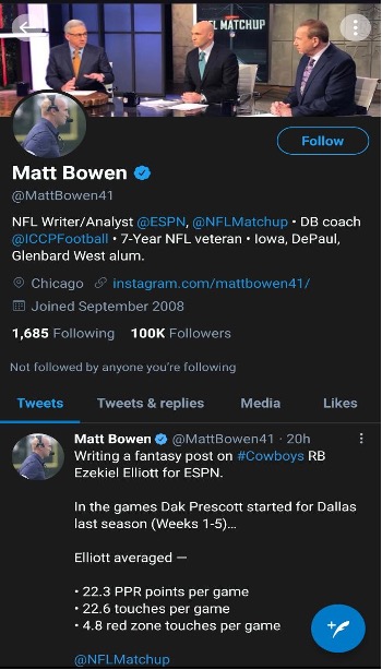 7 NFL Twitter Accounts to Follow