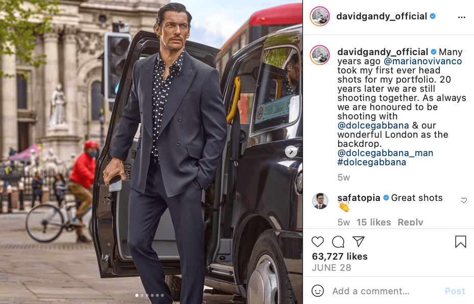 Top 10 Hot Guys And Sexy Men on Instagram David Gandy