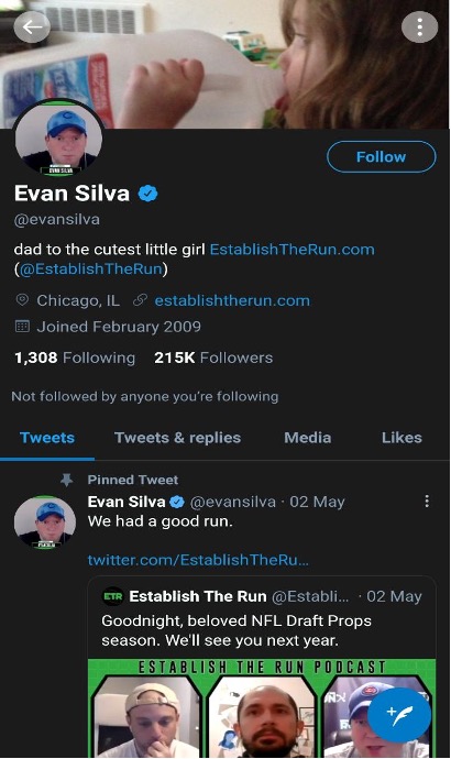7 NFL Twitter Accounts to Follow Evan silva