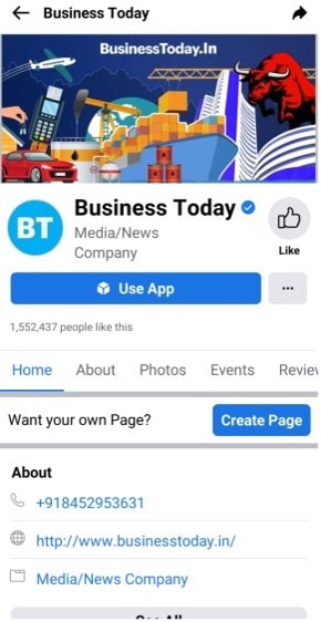 download Facebook videos from Business Today