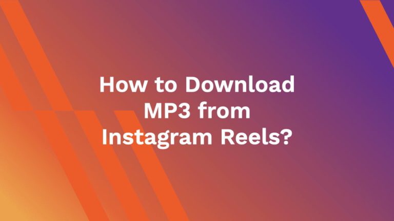 How to Download MP3 from Instagram Reels? - AhaSave