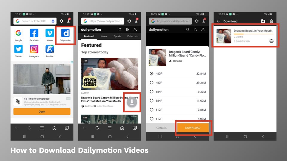 how to download dailymotion videos for free ahasave android video downloader