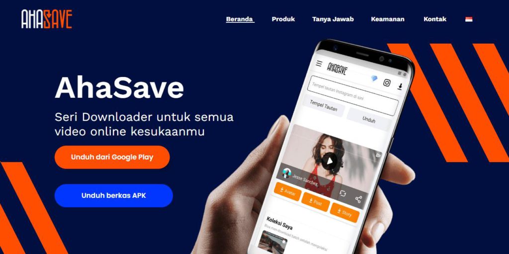 Download film gratis menggunakan AhaSave All Video Downloader